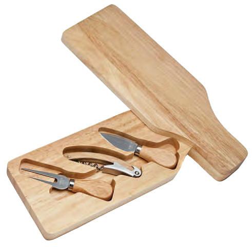 Wine & Cheese Set (Wine Bottle Shape), 3 tools