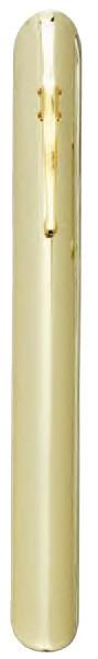 Steel Crumb Scraper, Gold Plated With Gold Plated Clip