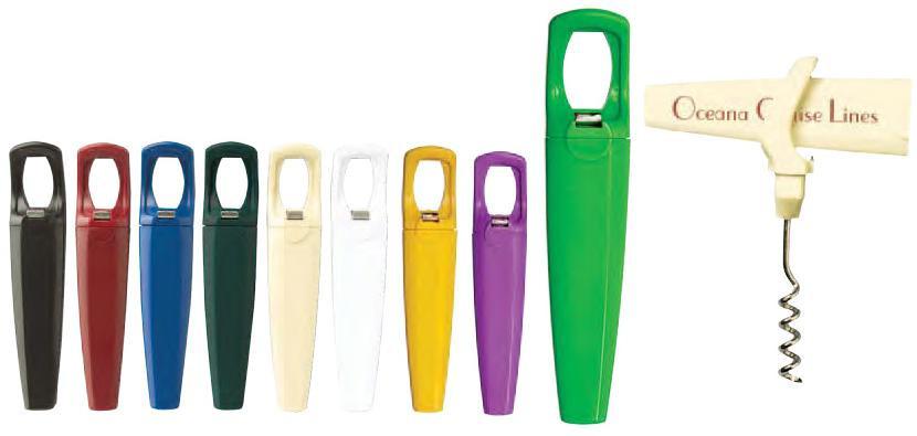 Traveler's Corkscrew With Bottle Opener