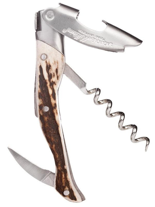 Laguiole Millesime Waiter's Corkscrew- Stag Horn