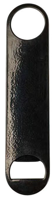 Pro-Cap Bottle Opener, Stainless Steel, Black Enamel Coat