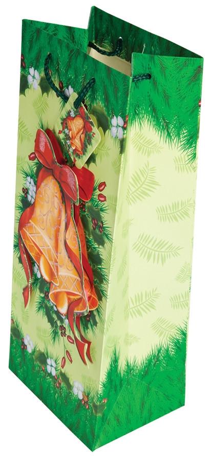 Pop-Up Bells Are Ringing Wine Gift Bag