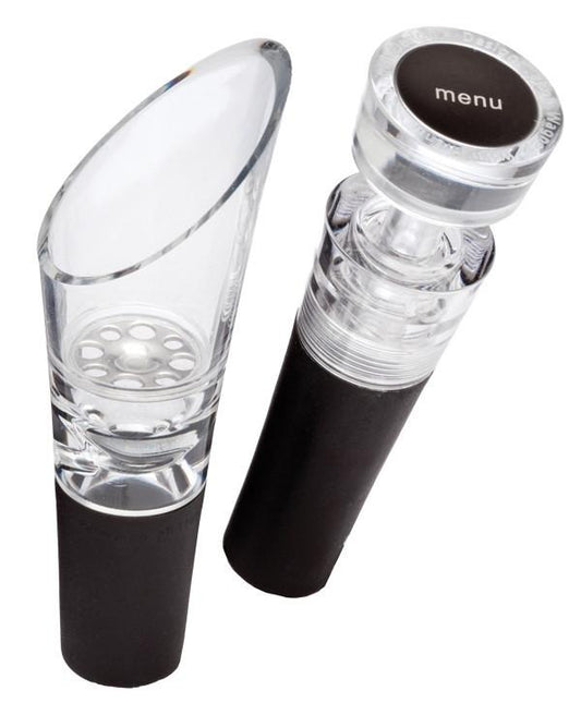 Selection Decanting Pourer and Vacuum Stopper