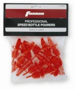 Speed Bottle Pourers, Twelve Pack