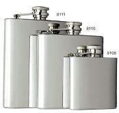 Captive-Top Pocket Flask, 8 oz.