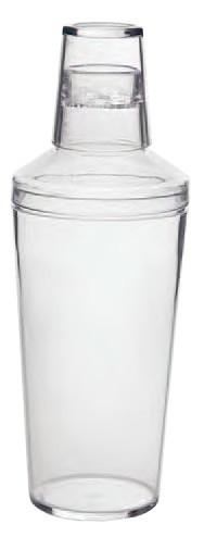 Plastic Cocktail Shaker Set, 3 Piece