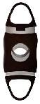 Oval-Shaped Cigar Cutter, Double Cut Blade