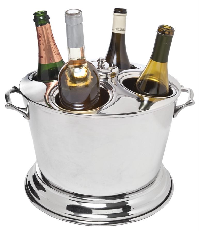 Royal Four-Bottle  Cooler, Double Wall,