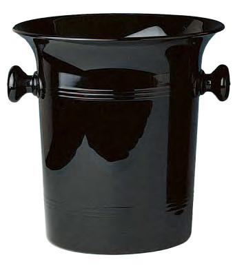Vino Bottle Cooler, Black Acrylic