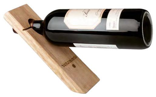 Single Bottle Wood Stand
