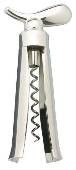 Smooth-Pull Corkscrew, Silver Plated